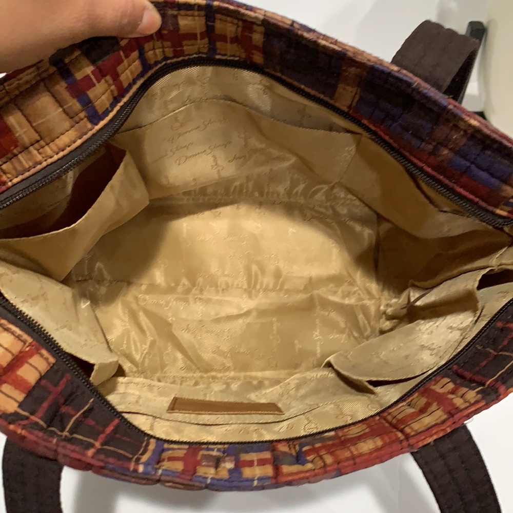 Donna Sharp Jenna Bag, Rustic Plaid - image 5